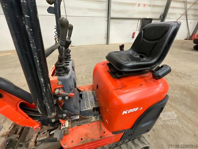 Minigraver Kubota K 008-3