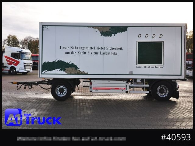 Kühlanhänger SCHMITZ Achwege & Tönjes, Rohrbahn, Fleisch, verzinkt