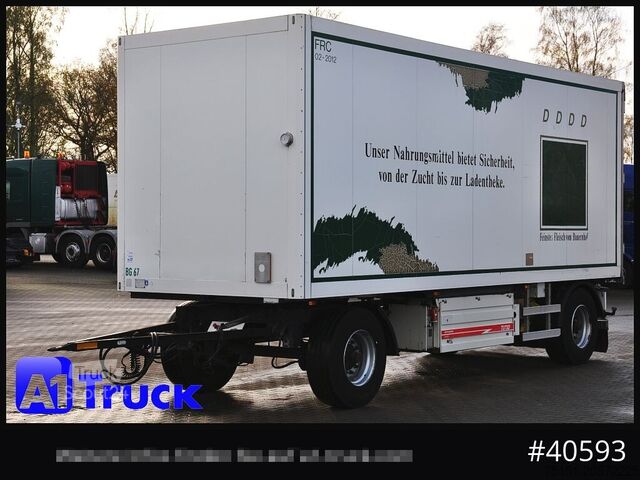Frigofrik römork SCHMITZ Achwege & Tönjes, Rohrbahn, Fleisch, verzinkt