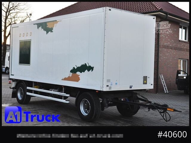 Kühlanhänger SCHMITZ Achwege & Tönjes, Rohrbahn, Fleisch,