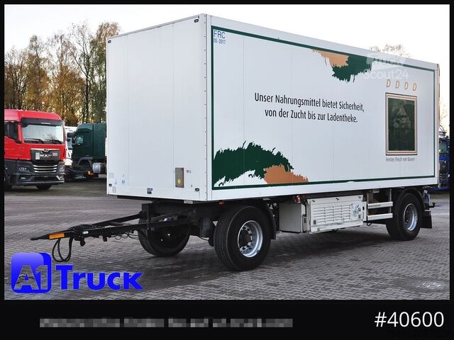 Kühlanhänger SCHMITZ Achwege & Tönjes, Rohrbahn, Fleisch,