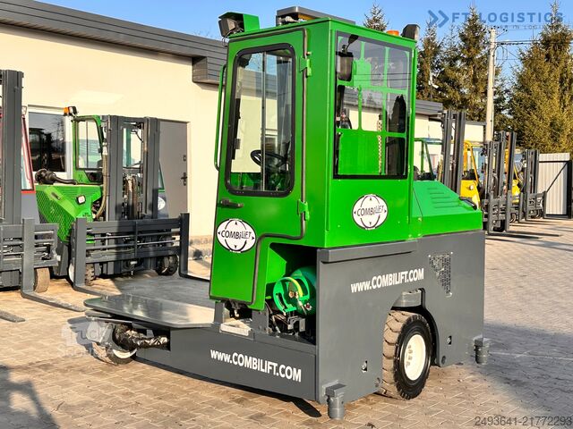 Cărucior cu stivuitor cu 4 căi Combilift C3000 / DUPLEX / 4100MM / LPG