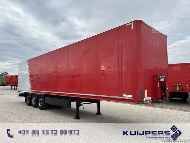 Box body Schmitz Cargobull SCB S3B / Box Trailer / 2x Liftas / APK TUV 10-26