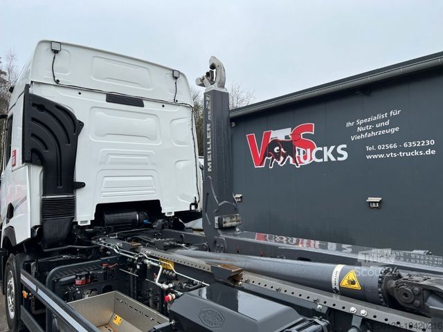 Roll-off tipper truck RENAULT T480 6x2 Euro6 Meiller-Abrollkipper