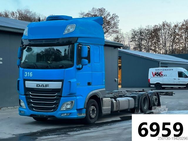 Wechselfahrgestell LKW DAF XF 460 6c2 EU6 MOTORSCHADEN
