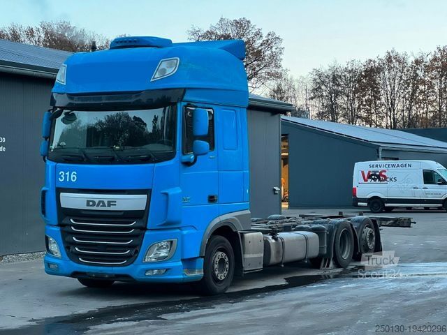 Wechselfahrgestell LKW DAF XF 460 6c2 EU6 MOTORSCHADEN