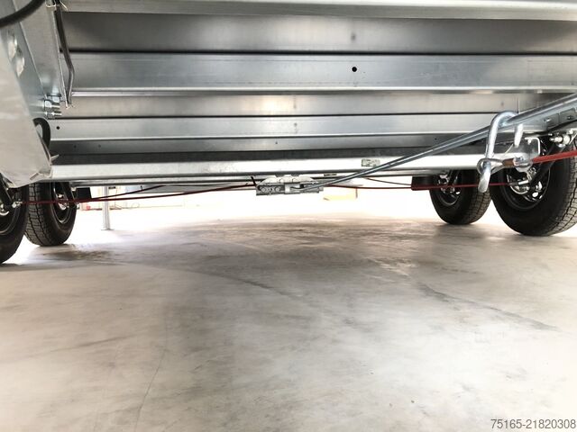 Dobozos pótkocsi Böckmann KT 3015/27 H Kofferanhänger