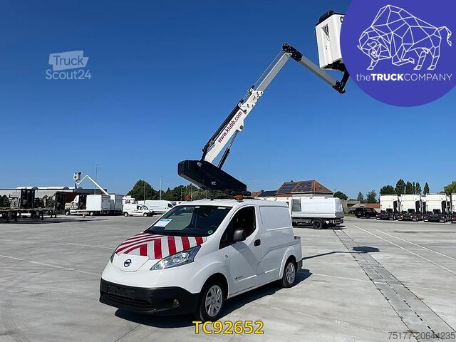 Løfteplatform Nissan E-NV200 hoogtewerker nacelle