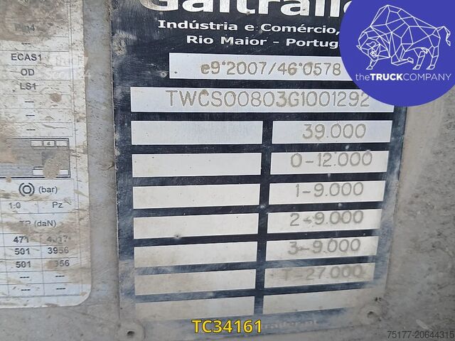 شاحنة قلابة Galtrailer 