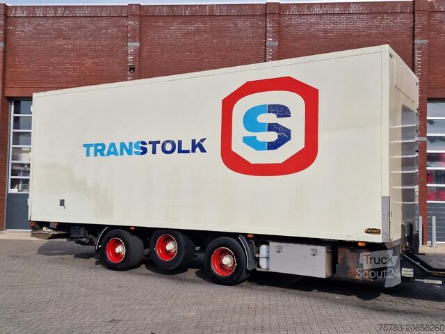 Gekoeld/bevroren transport Scania R580 Topline 6x2*4 Frigo + Burg trailer - Retar...