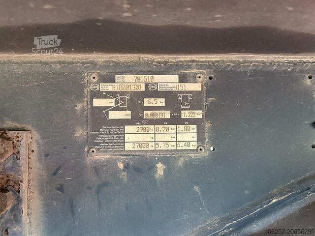 Platform römorku Benalu 3-AXLES PLATFORM - FULL ALU