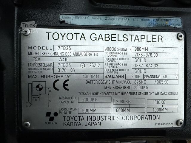 Gabelstapler Toyota FB25