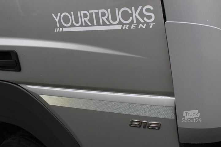 شاحنة صندوقية Mercedes-Benz Atego  818 Koffer   Klima  LDW  Schalter  LBW