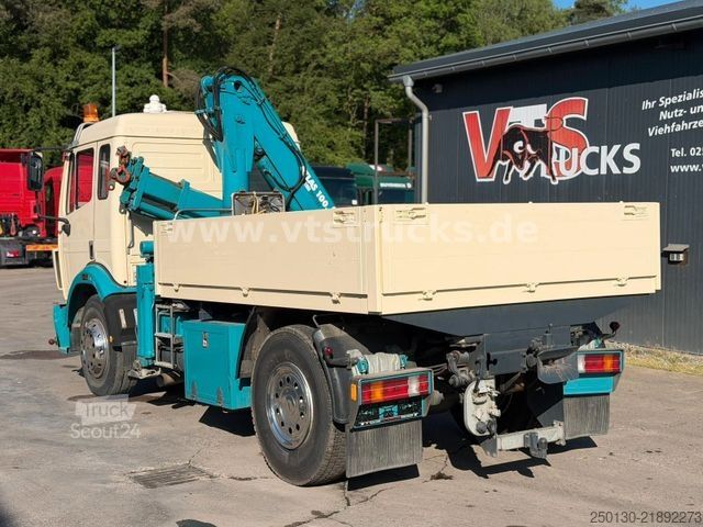 Vetoyksikkö MERCEDES-BENZ 1729 4x2 Atlas 100.1LK, Pritschenaufbau & AHK