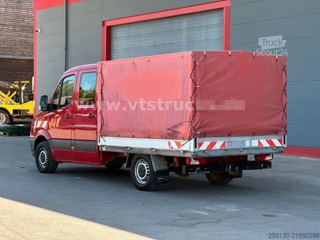 Kombi vozilo sa ceradom VOLKSWAGEN Crafter 35 Doppelkabine Pritsche + Plane
