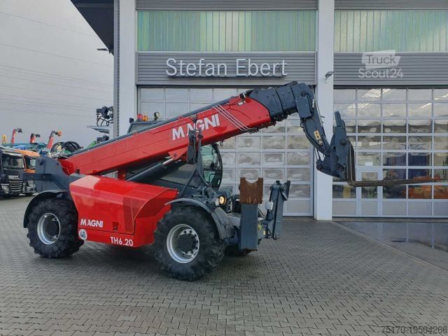 Radlader MAGNI Magni TH 6.20 / Gabel / Funk! / nur 1.719h!