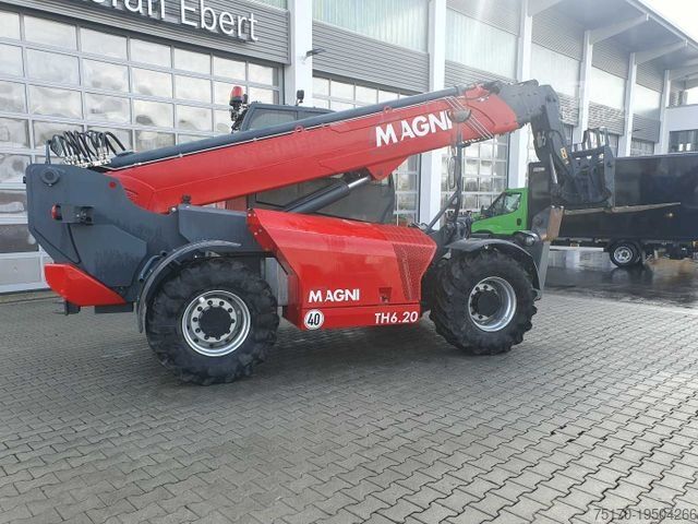Radlader MAGNI Magni TH 6.20 / Gabel / Funk! / nur 1.719h!