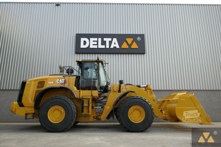 Riteņu iekrāvēji Caterpillar 980M