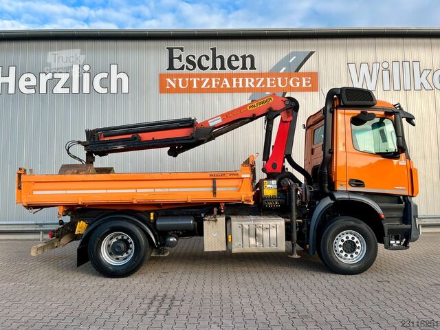 Pašizgāzējs kravas automašīna MERCEDES-BENZ Arocs 1830|PK14002-EHB*faltbar*Funk*MEILLER*Navi