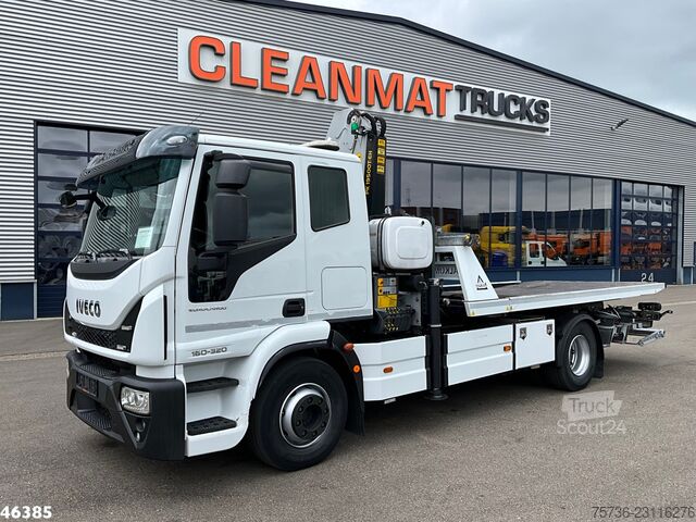  Iveco Eurocargo ML160E32 Euro 6 Falkom Abschlepp + Pa...