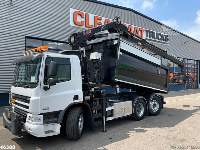  DAF FAN 75 CF 250 Hiab 14 Tonmeter laadkraan
