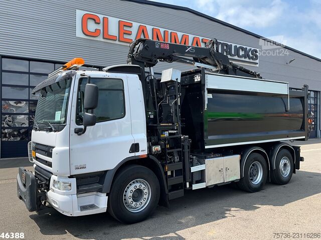  DAF FAN 75 CF 250 Hiab 14 Tonmeter laadkraan