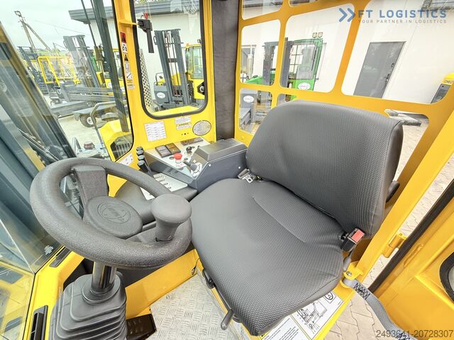 Four-way forklift Combilift C4000 GAS DUPLEX 4600 FREE-LIFT CABIN