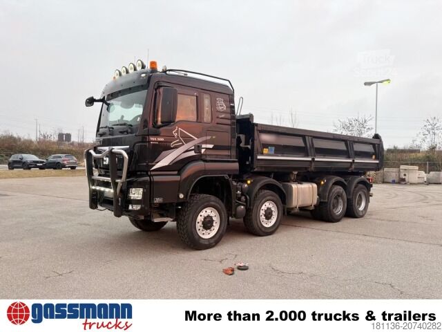 Wywrotka MAN TGS 35.500 8x8 BB, Meiller Bordmatik