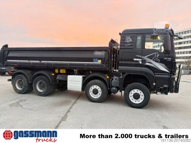 Wywrotka MAN TGS 35.500 8x8 BB, Meiller Bordmatik