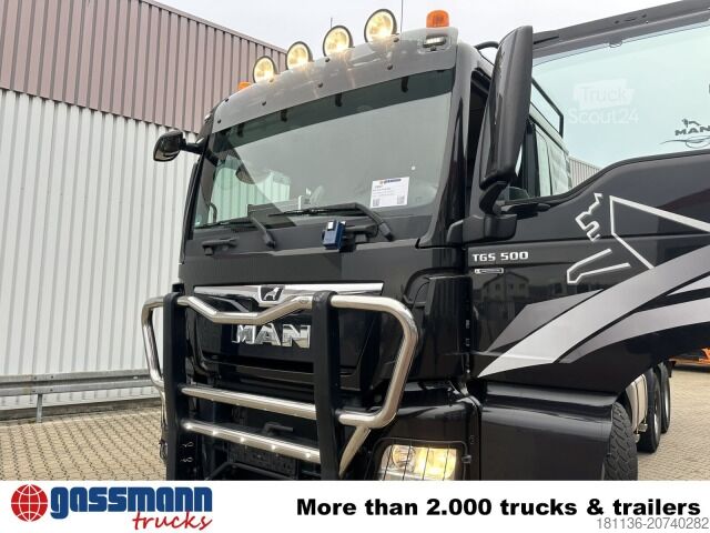 Kipper LKW MAN TGS 35.500 8x8 BB, Meiller Bordmatik