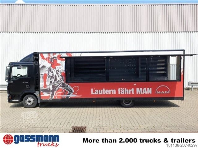Sonderausbau-Transporter MAN TGL 8.220 4x2 BL, Verkaufsaufbau, NUR 15.800KM!