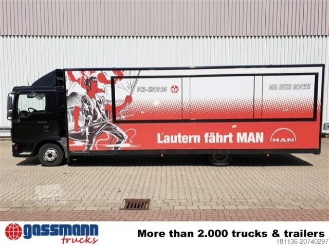 Sonderausbau-Transporter MAN TGL 8.220 4x2 BL, Verkaufsaufbau, NUR 15.800KM!