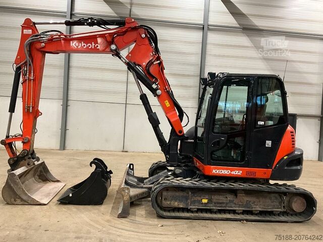 Escavatore midi Kubota KX 080-4 A 2