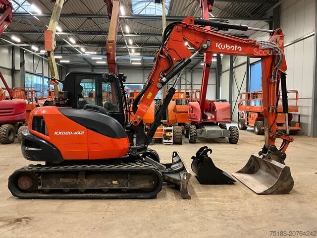 Escavatore midi Kubota KX 080-4 A 2