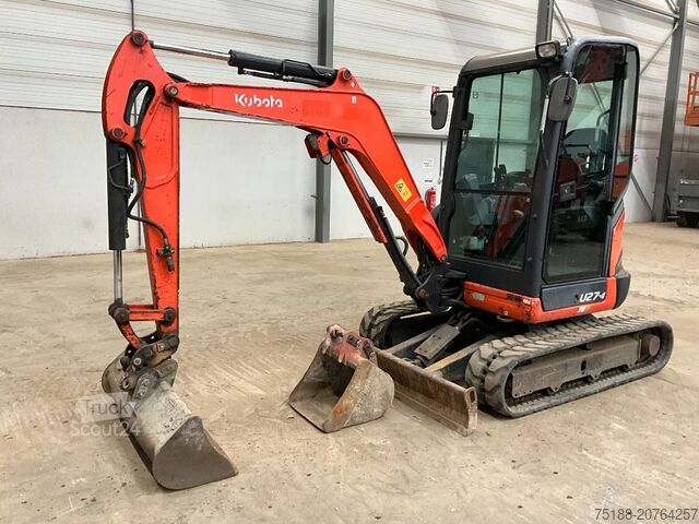 Mini-escavadora Kubota U 27-4