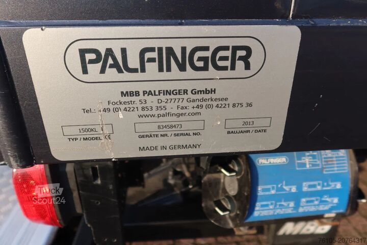 Bavul Mercedes-Benz Atego 818 L  bak + klep grijs metallic   € 14.6...