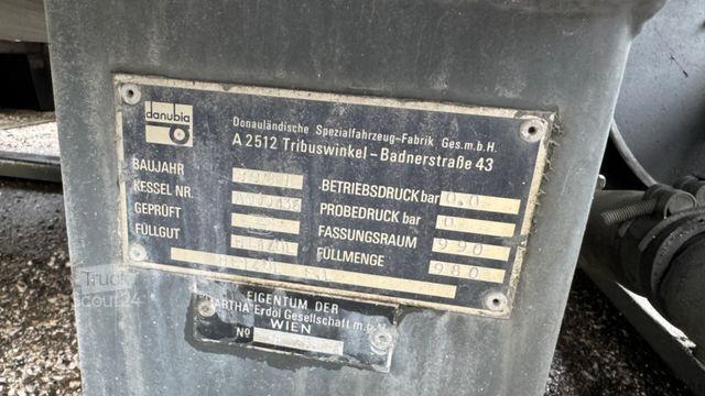 Maszyna rolnicza  Danubia Heizöl / Dieseltank 1000 L Baujahr 1981