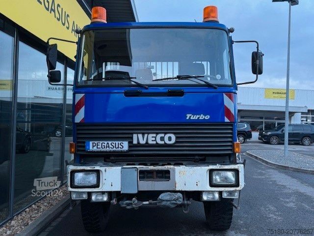 شاحنة قلابة IVECO Magirus 170-34Turbo V8 Dreiseitenkipper Allrad