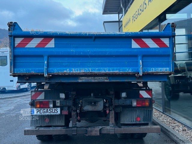 شاحنة قلابة IVECO Magirus 170-34Turbo V8 Dreiseitenkipper Allrad