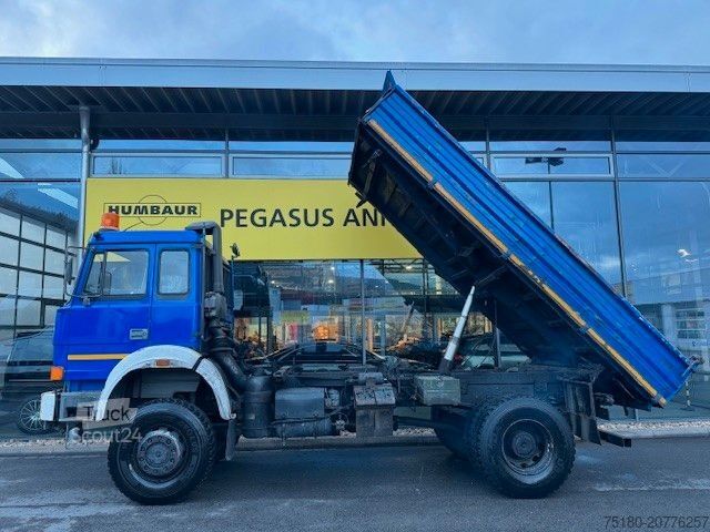 شاحنة قلابة IVECO Magirus 170-34Turbo V8 Dreiseitenkipper Allrad