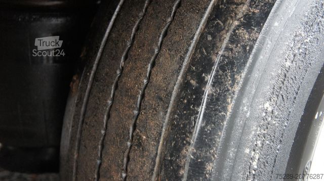 Atvērta puspiekabe ar tentu KRONE SD Pritsche + Plane Liftachse