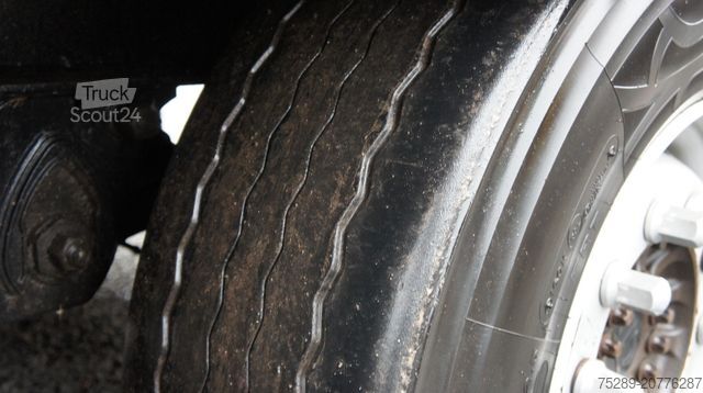 Atvērta puspiekabe ar tentu KRONE SD Pritsche + Plane Liftachse