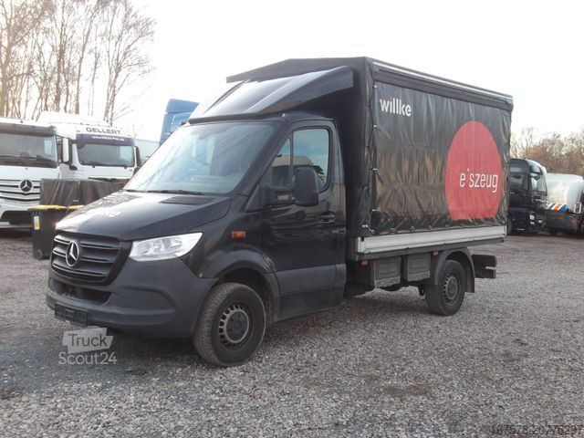 Furgão cortina de lona MERCEDES-BENZ Sprinter III Pritsche 317/319 CDI