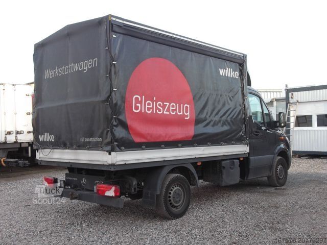 Furgão cortina de lona MERCEDES-BENZ Sprinter III Pritsche 317/319 CDI