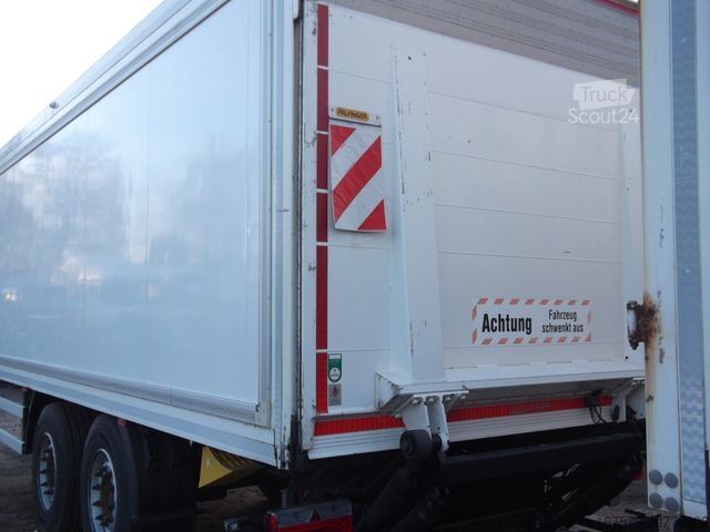 Reboque baú KFB-JESSEN TANDEM Durchlader Isolierkoffer