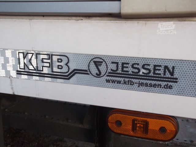 Reboque baú  KFB-JESSEN TANDEM Durchlader Isolierkoffer
