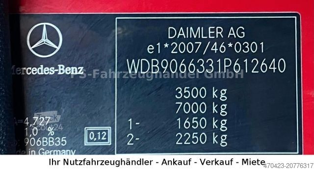 Furgão de painéis MERCEDES-BENZ Sprinter II 316 CDI* Mixto* AHK*Radstand 3665 mm