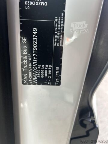 Фургон з високим дахом MAN TGE 3.160 L5H3 160PS, KLIMA, RüCKFAHRKAMERA, AUTOMATIK