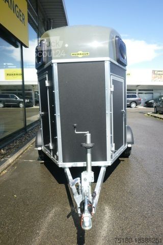 Paardentransportaanhanger HUMBAUR Equitos Plywood Plus, Messeneuheit!! ALUBODEN!!