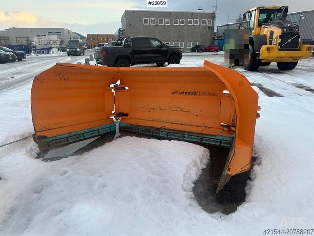 Construction equipment Schmidt U-H2 folding wing plough